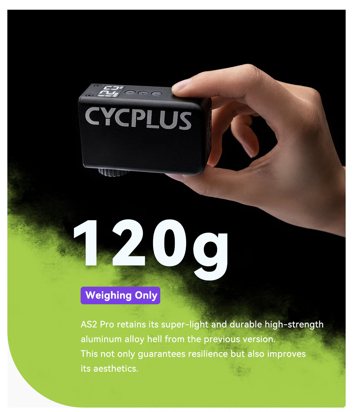 CYCPLUS TINY E-PUMP FOR BIKE AS2 PRO