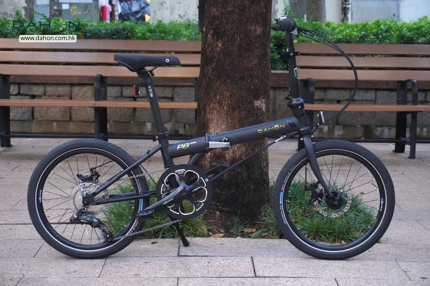 DAHON ARCHER(SPEED P8) 折疊車-黑色-KBC083-20"(碟剎版) / DAHON ARCHER(SPEED P8) FOLDING BIKE-BLACK-KBC083 (DISC BRAKE)