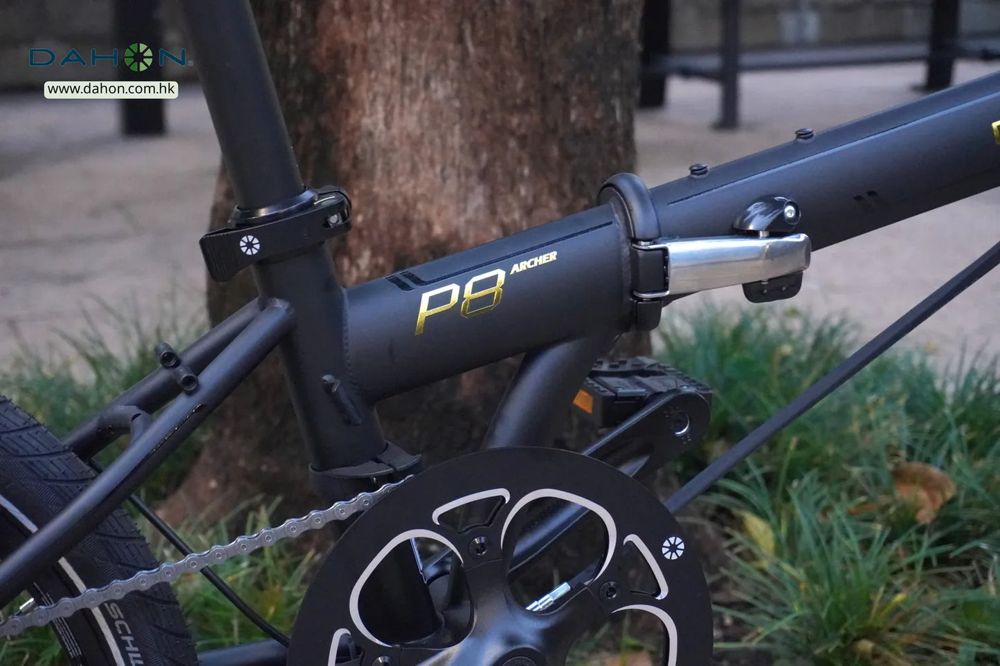 DAHON ARCHER(SPEED P8) 折疊車-黑色-KBC083-20"(碟剎版) / DAHON ARCHER(SPEED P8) FOLDING BIKE-BLACK-KBC083 (DISC BRAKE)