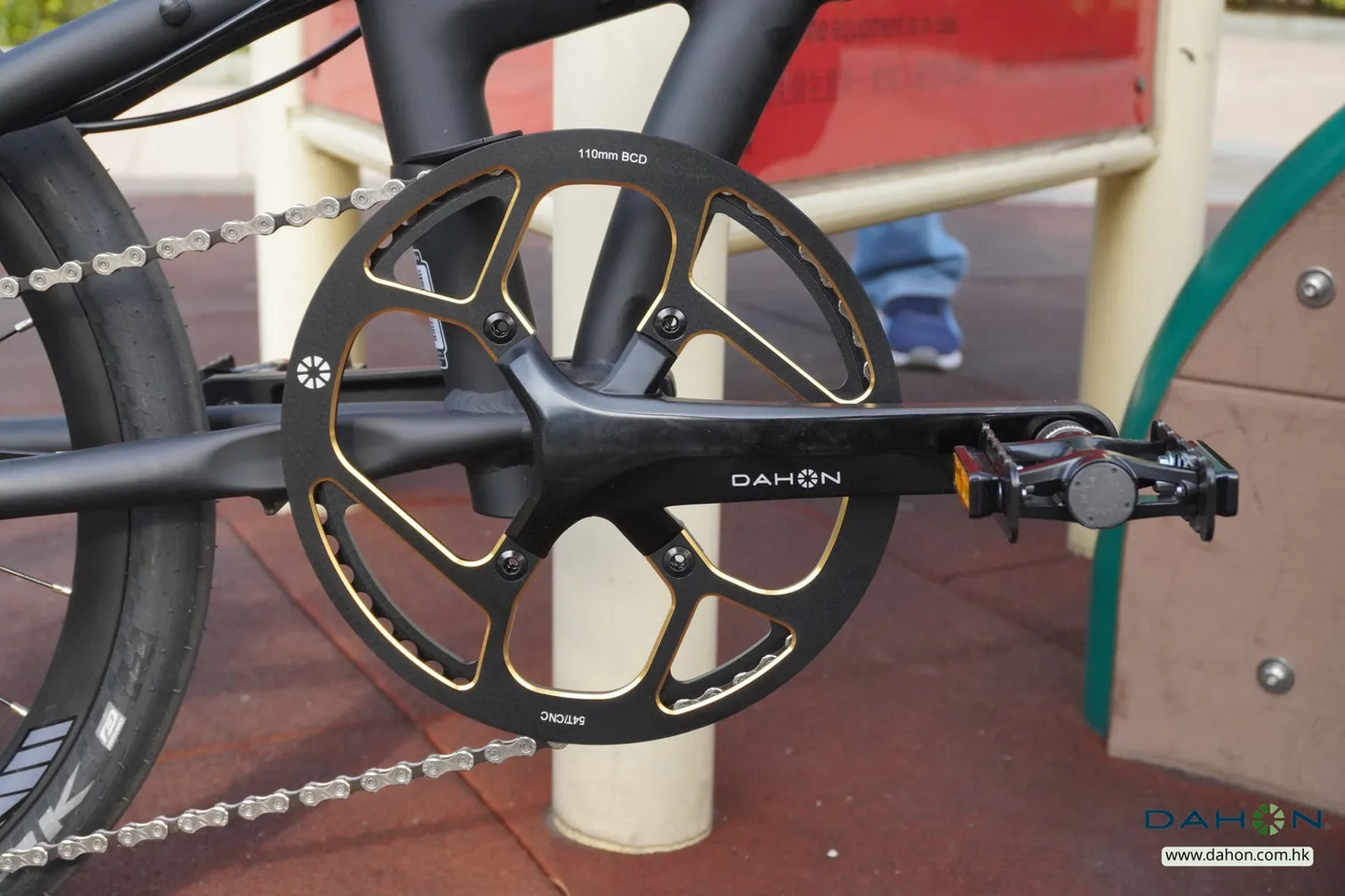 DAHON MU PRO 折疊車-PKA015-黑金色-20"(碟刹版) / DAHON MU PRO FOLDING BIKE-PKA015-BLACK/GOLD-20"(DISC BRAKE)
