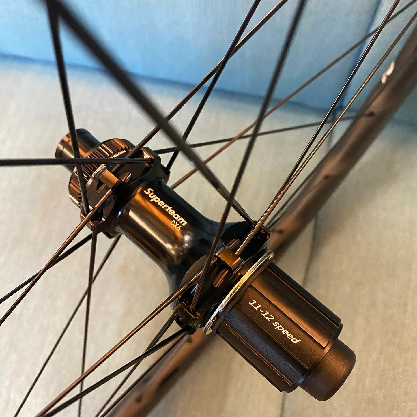 SuperTeam Turbul Comp 50 Ceramic Road Wheelset Tubeless Ready Disc