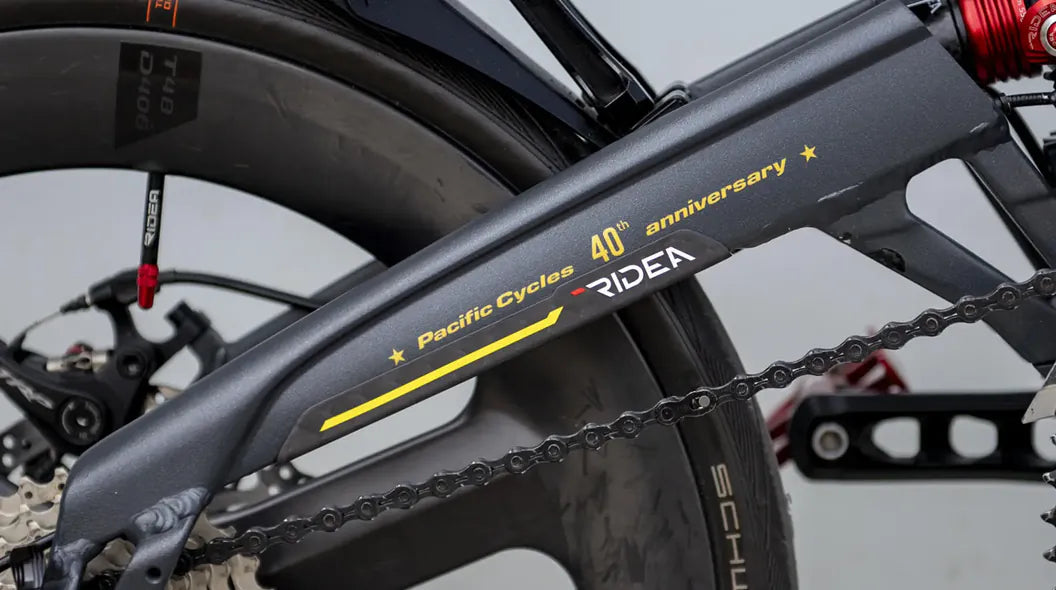 RIDEA - Birdy Carbon Fiber Rear Fork Protection Stickers / Birdy後叉碳纎保護片