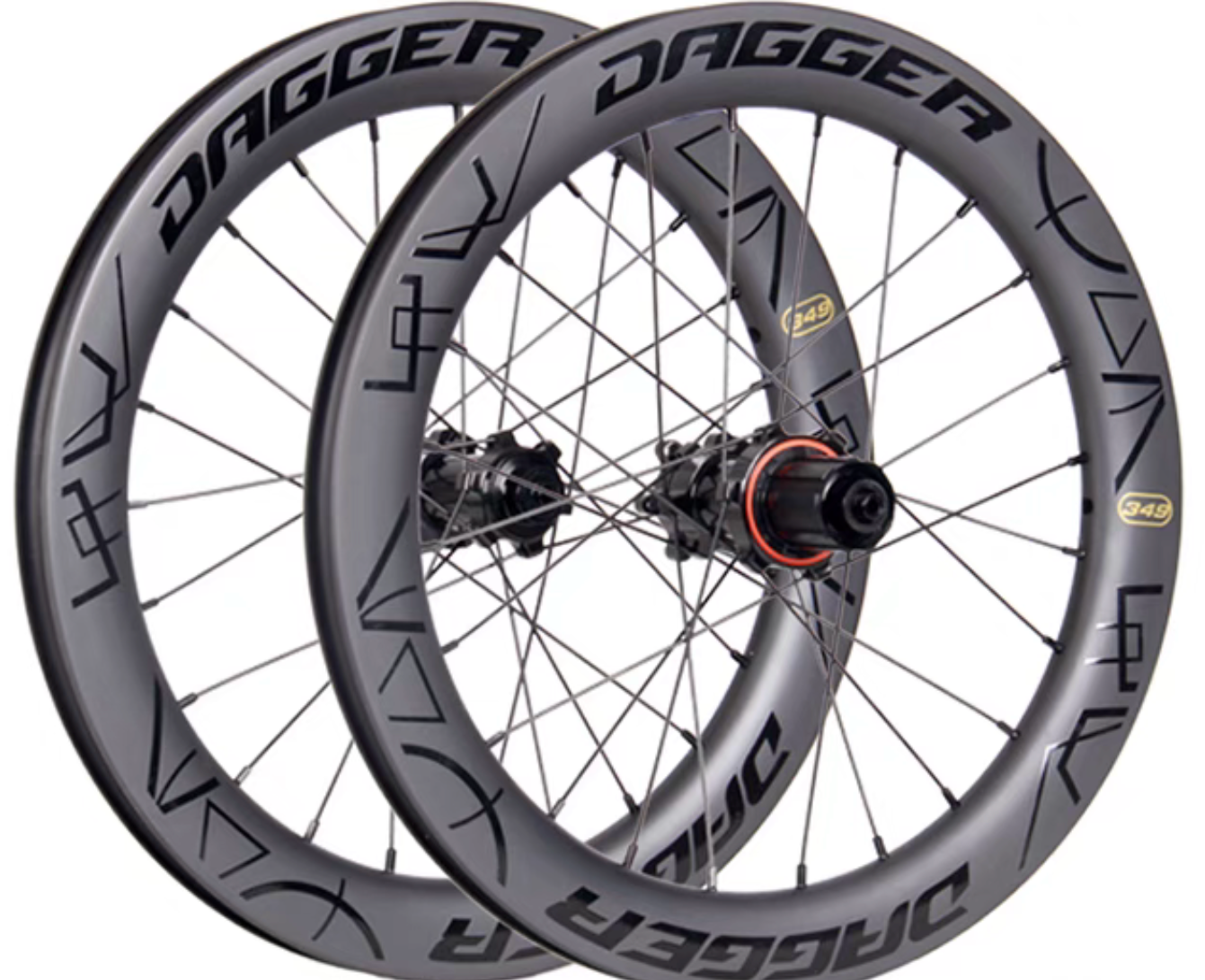 DAGGER 碳纖維碟煞 349/451小輪車輪組