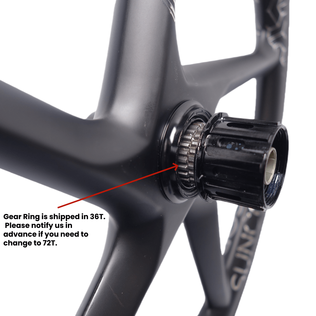 Suncord 349 full carbon Five-Spoke wheel for Brompton Bicycle
