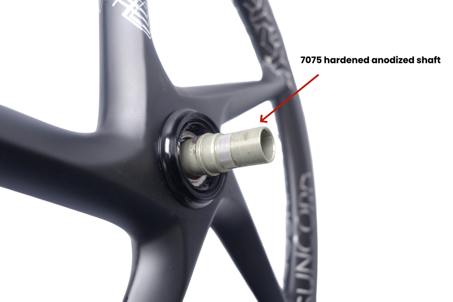 Suncord 349 full carbon Five-Spoke wheel for Brompton Bicycle