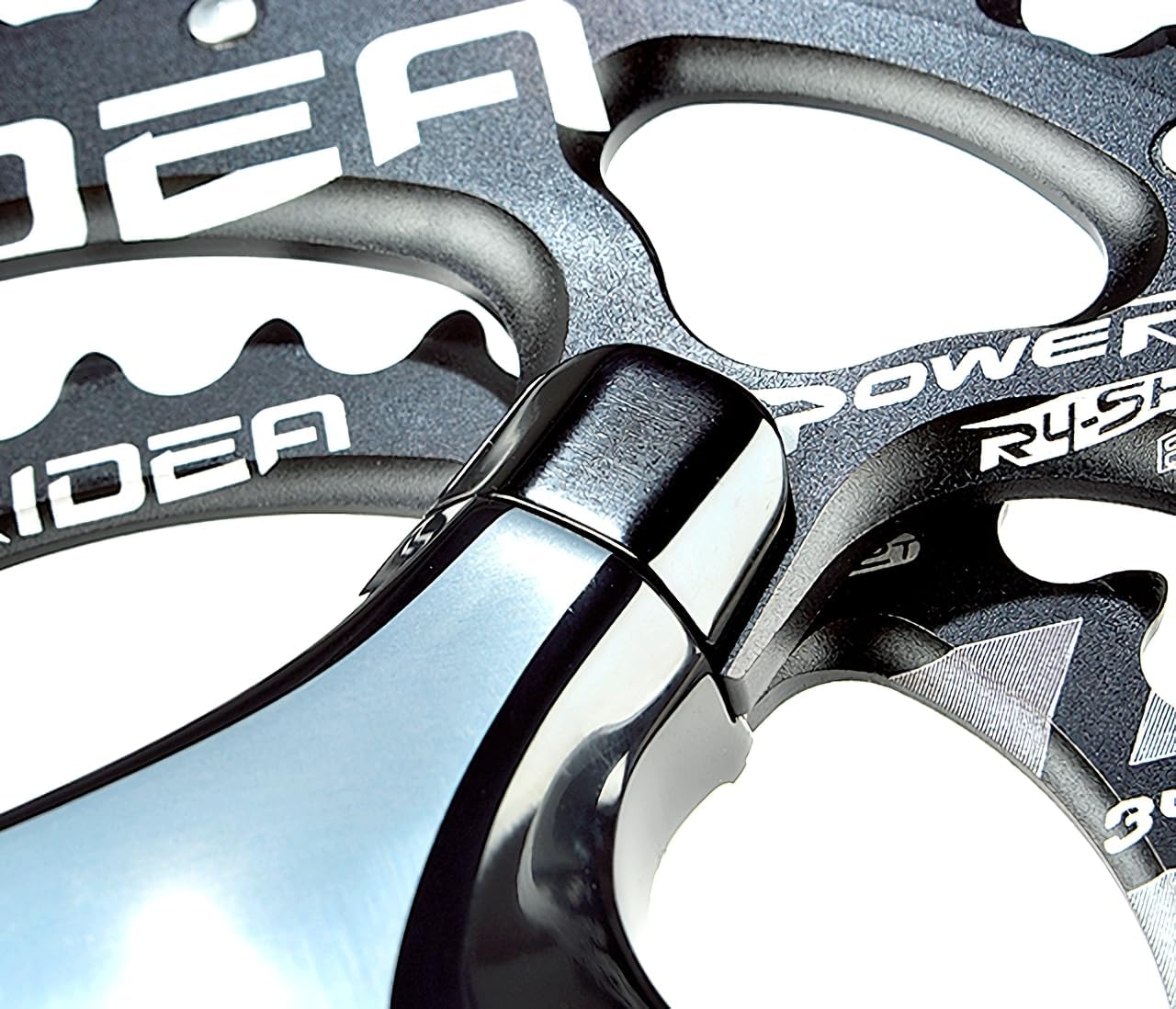 Ridea tqsh – 91 Chain Ring Bolt Cover Black FC – R9100