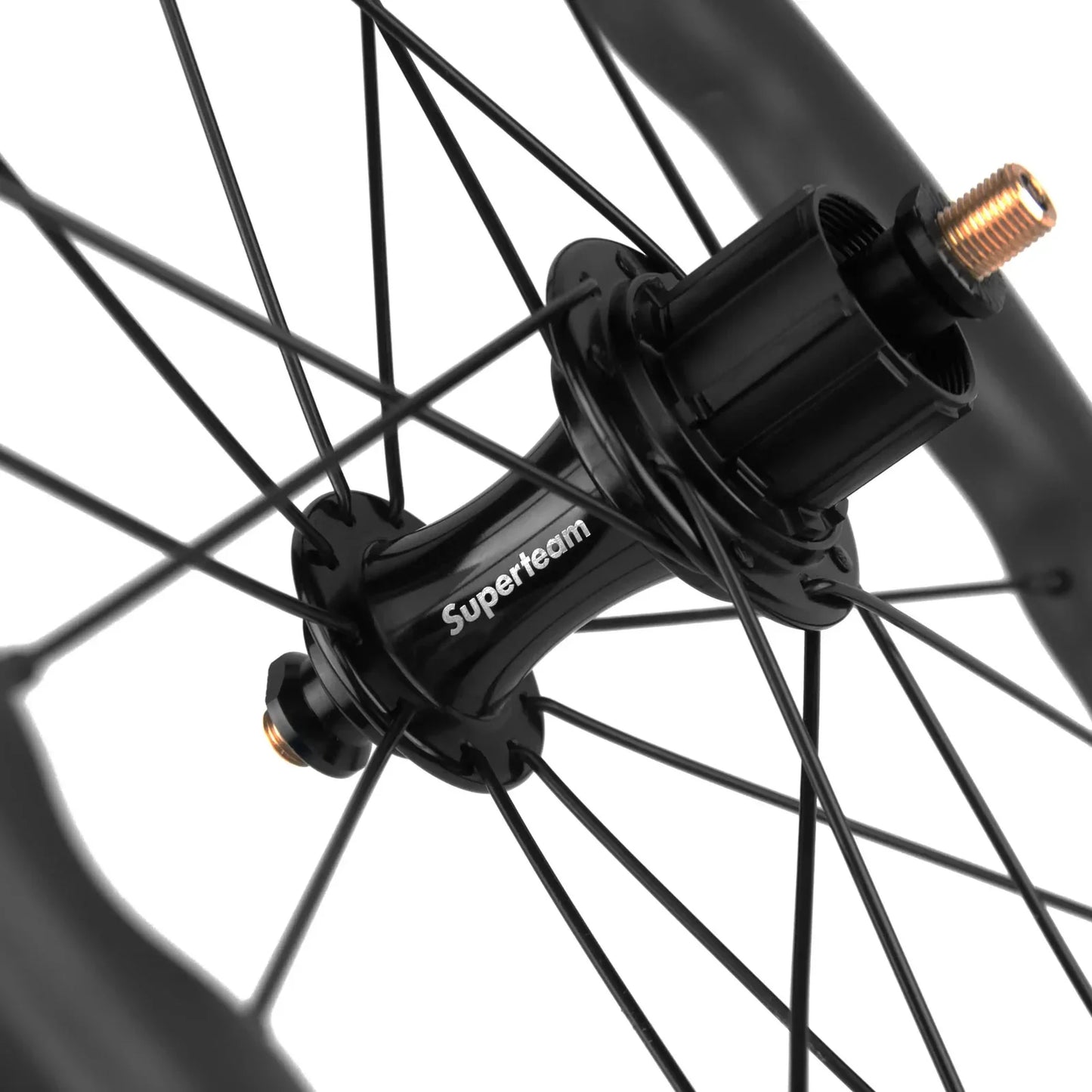 SuperTeam 349 Waver Carbon Wheelset 25-35 RIM Brake For Brompton