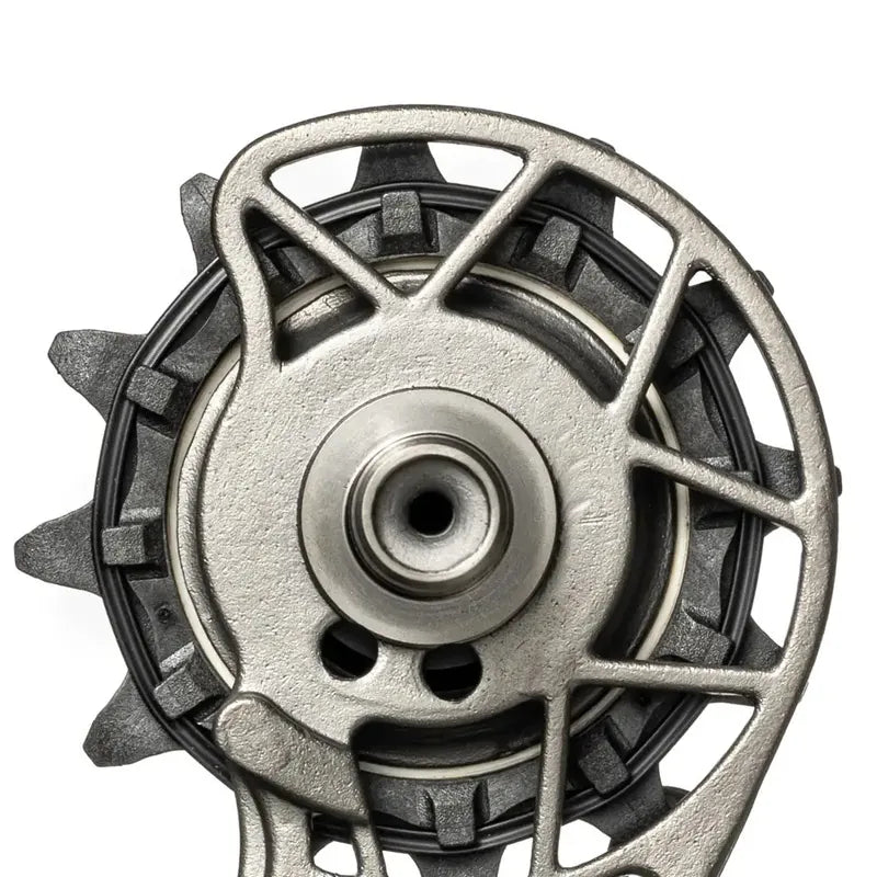 AbsoluteBLACK Hollowcage Titanium Ceramic Oversized Derailleur Pulley Cage Shimano 9250