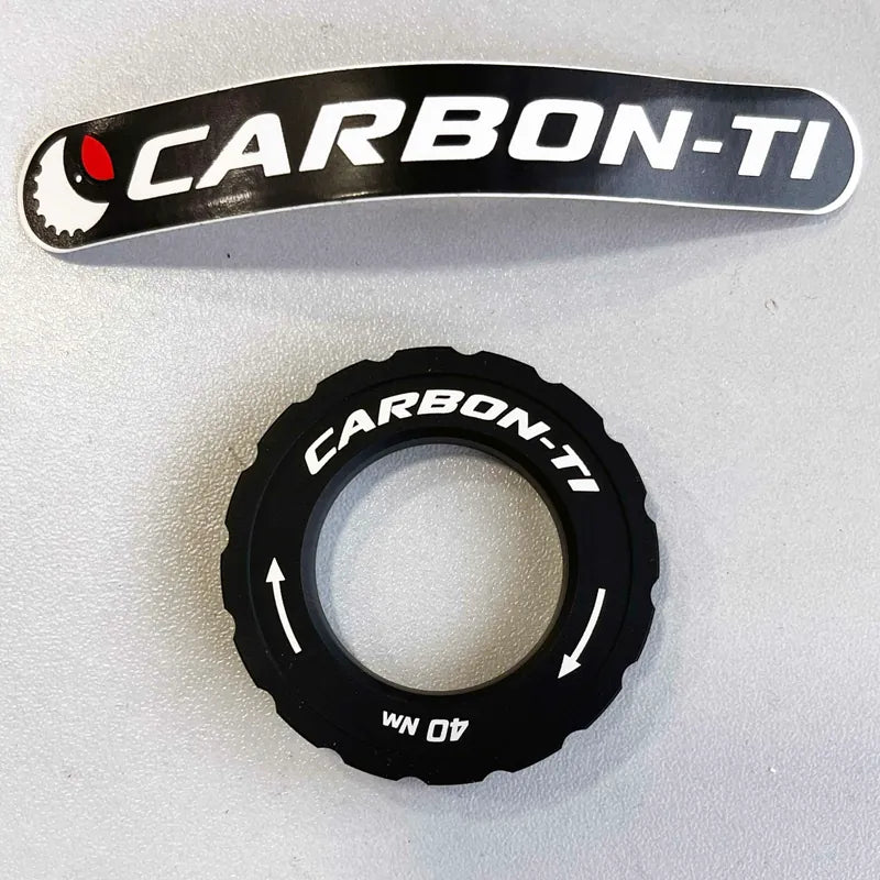 Carbon-Ti X-Rotor Center Lock Ring
