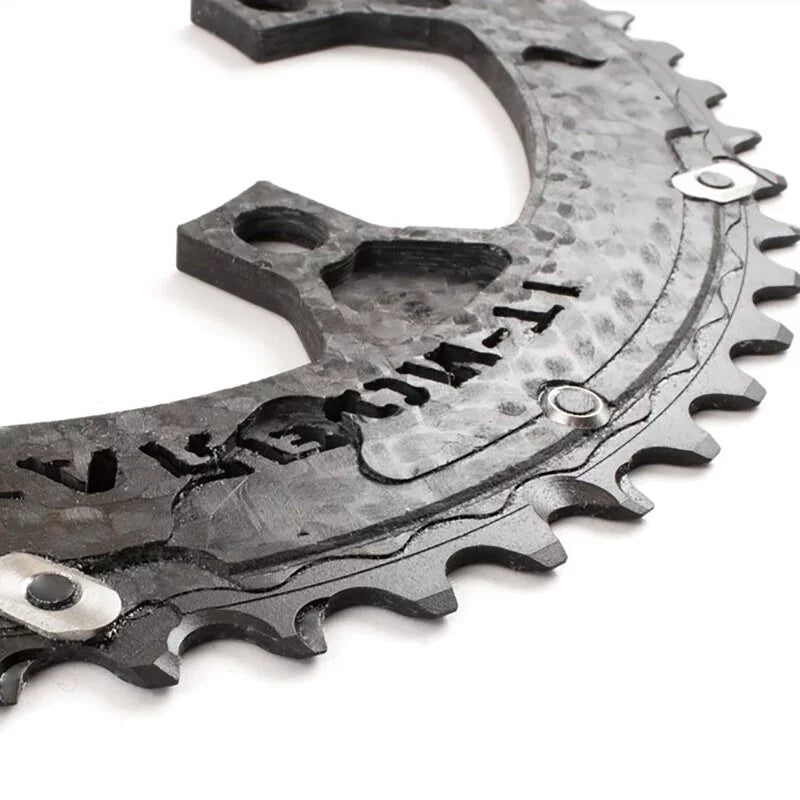 Carbon-Ti X-CarboRing EVO BCD110x4 Chainring (For DA9200/ ULT 8100)