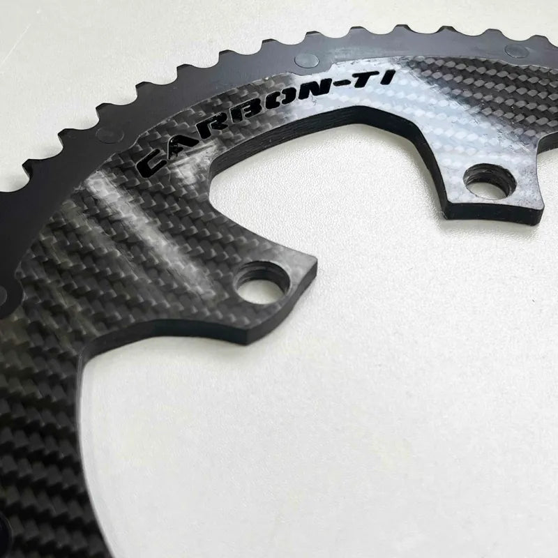 Carbon-Ti X-CarboRing EVO BCD110x4 Chainring (For DA9200/ ULT 8100)