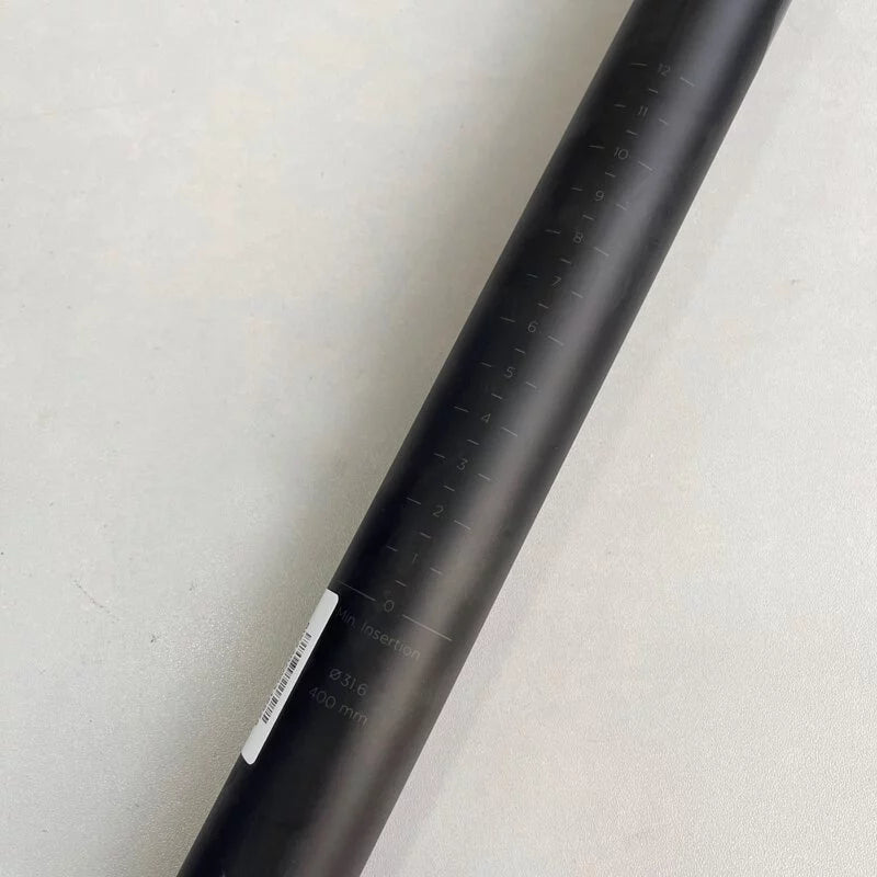 Black Inc 31.6x400mm MTB Carbon Seatpost