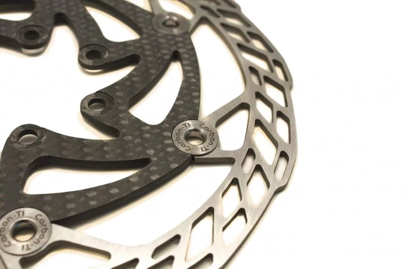 Carbon-Ti X-ROTOR 6-Bolt Steel Carbon Disc Rotors