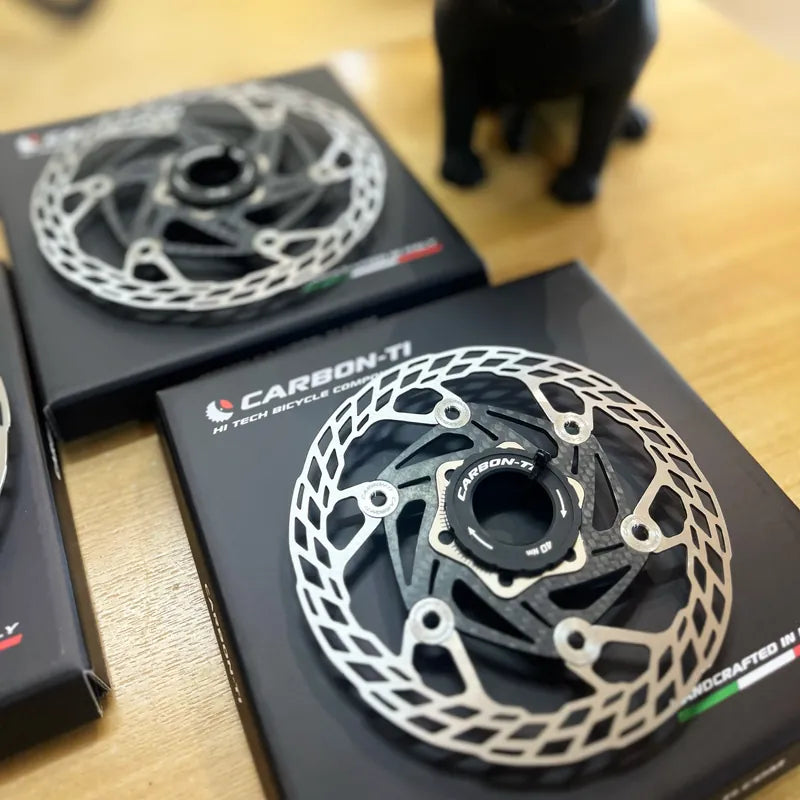 Carbon-Ti X-ROTOR SteelCarbon 3 Center Lock Disc Rotors