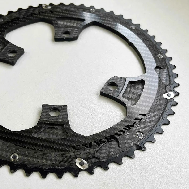 Carbon-Ti X-CarboRing EVO BCD110x4 Chainring (For DA9200/ ULT 8100)