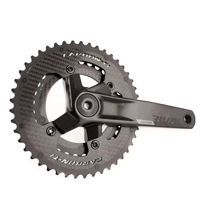 Carbon-Ti X-CarboRing BCD107x4 Chainring (For Sram AXS 12S)