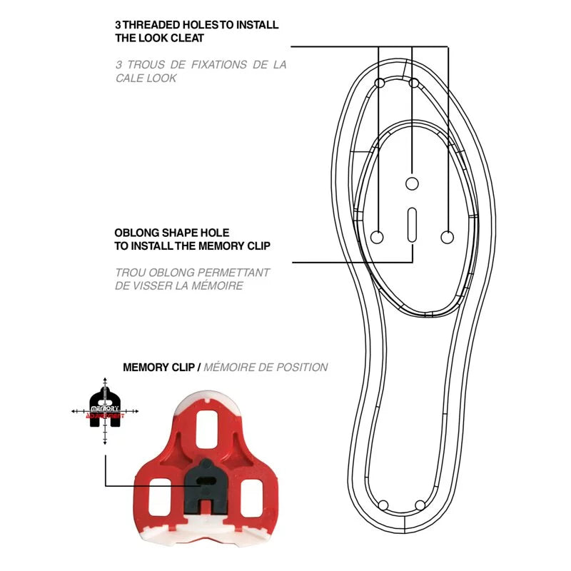 Look Keo Grip Road Cleat