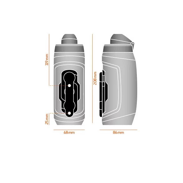 Fidlock Twist Bottle 590mL (with connector, no base)
