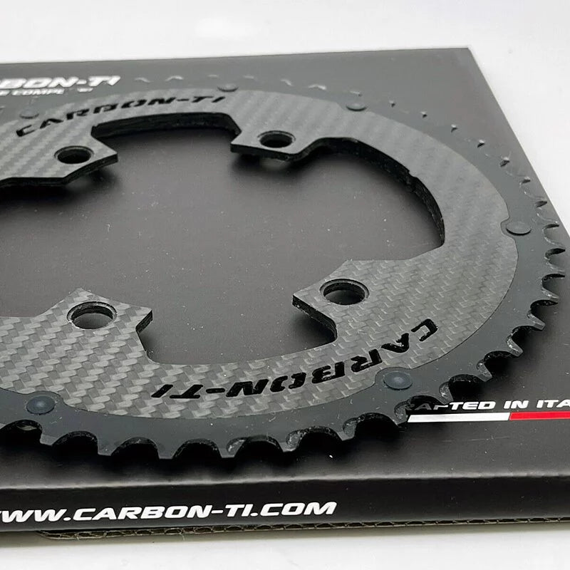 Carbon-Ti X-CarboRing BCD107x4 Chainring (For Sram AXS 12S)