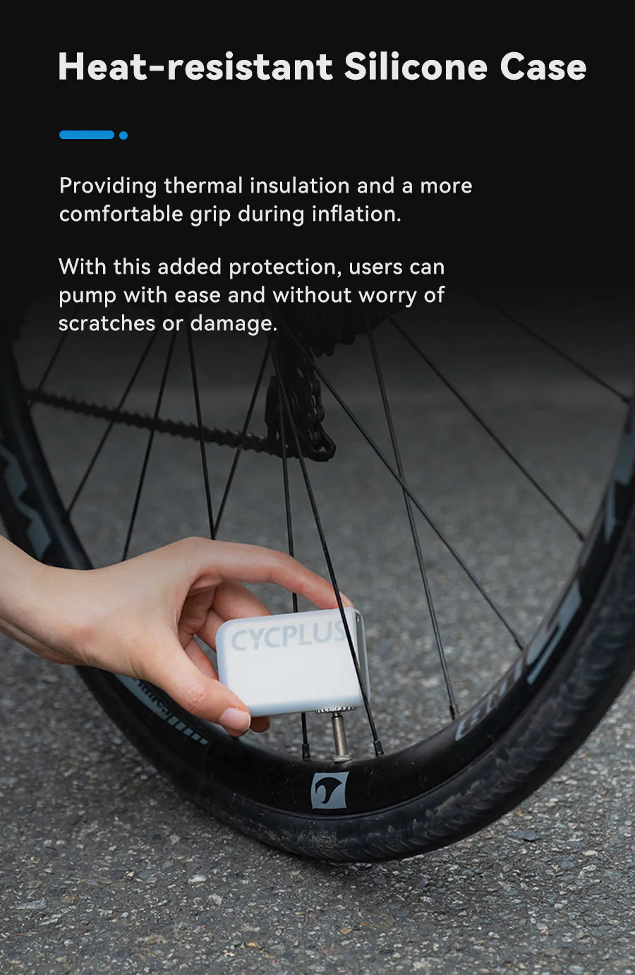 CYCPLUS TINY E-PUMP FOR BIKE AS2