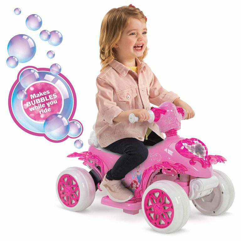 Huffy – 迪士尼公主泡泡電動玩具車