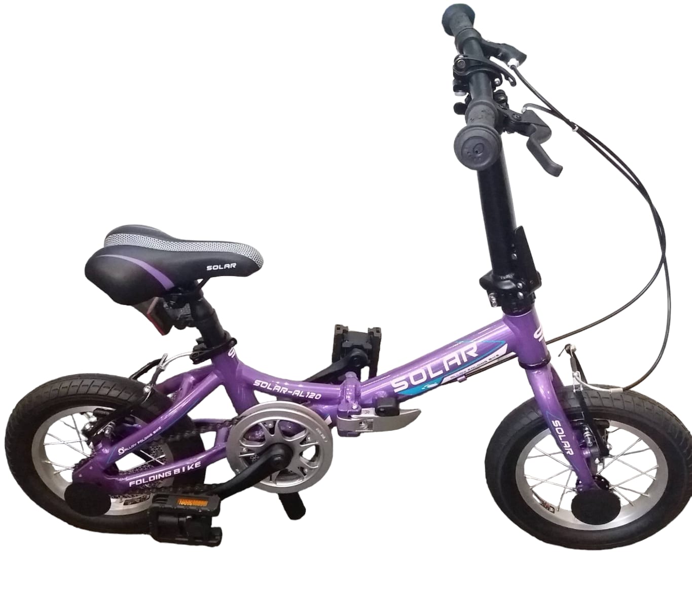 Solar AL120 12" 鋁合金摺車-12" / Solar AL120 12" Alloy Folding Bike-1 Speed