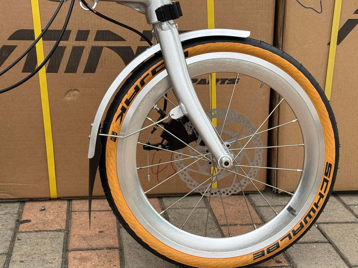 16” Ruhm pro 2 鋁合金碟剎三摺車