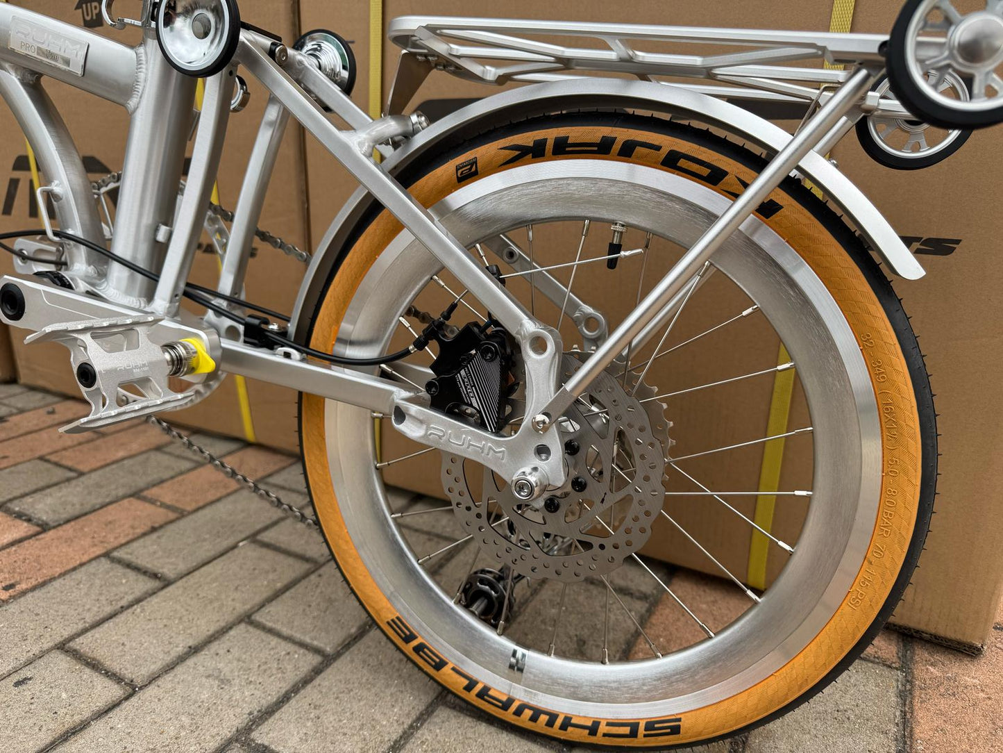 16” Ruhm pro 2 鋁合金碟剎三摺車