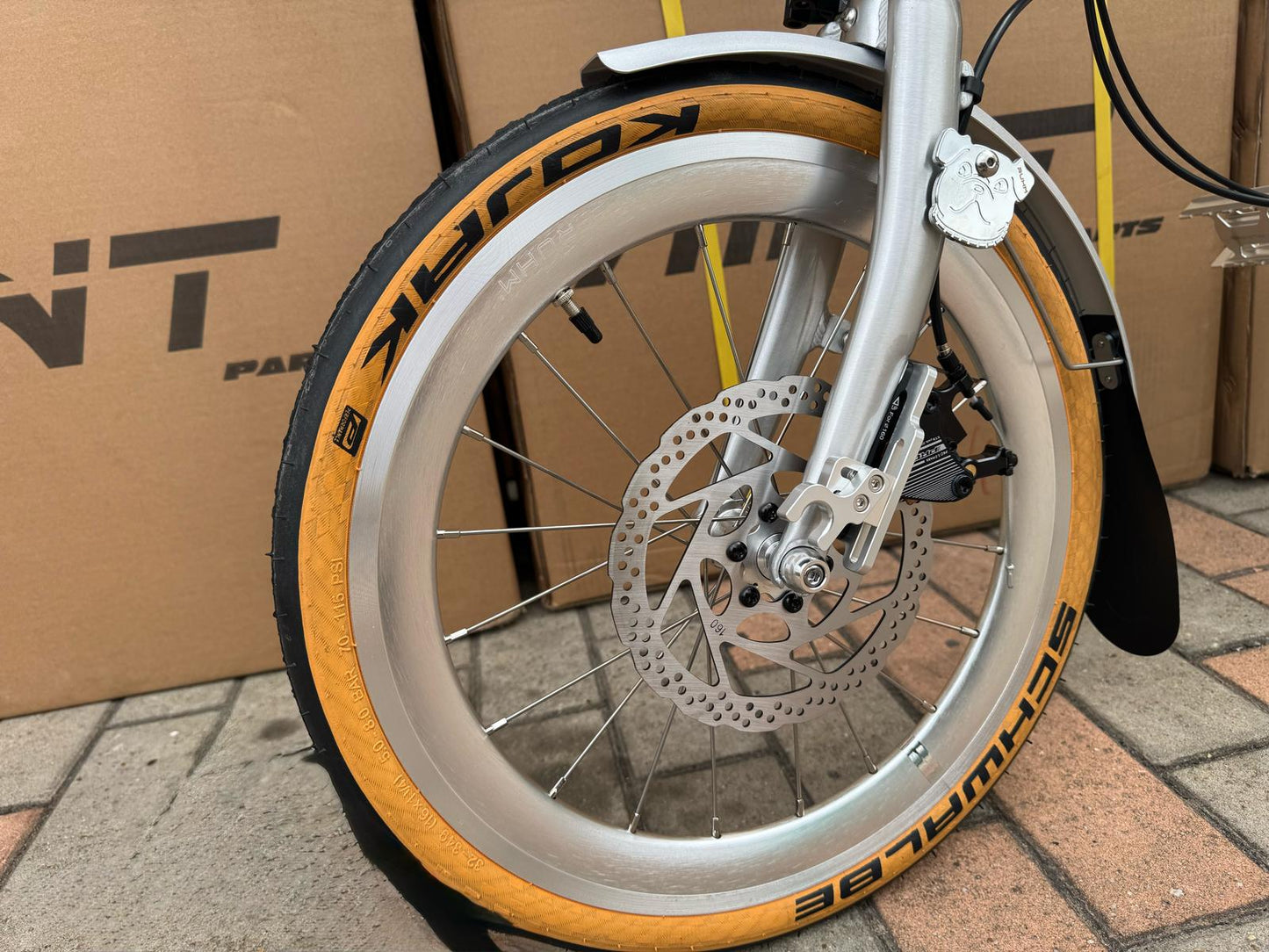 16” Ruhm pro 2 鋁合金碟剎三摺車