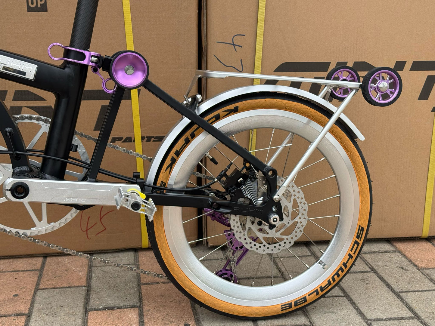 16” Ruhm pro 2 鋁合金碟剎三摺車
