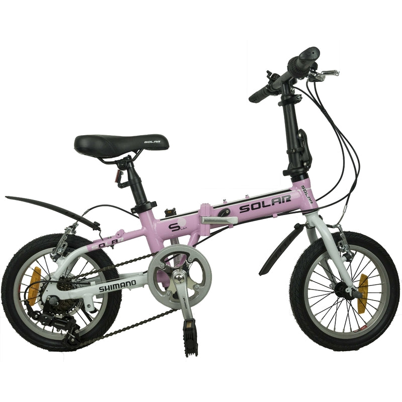 Solar 140S 14寸鋁合金可摺合兒童單車 (7速)/Solar 140S 14 inch Folding Bike (7 speeds)