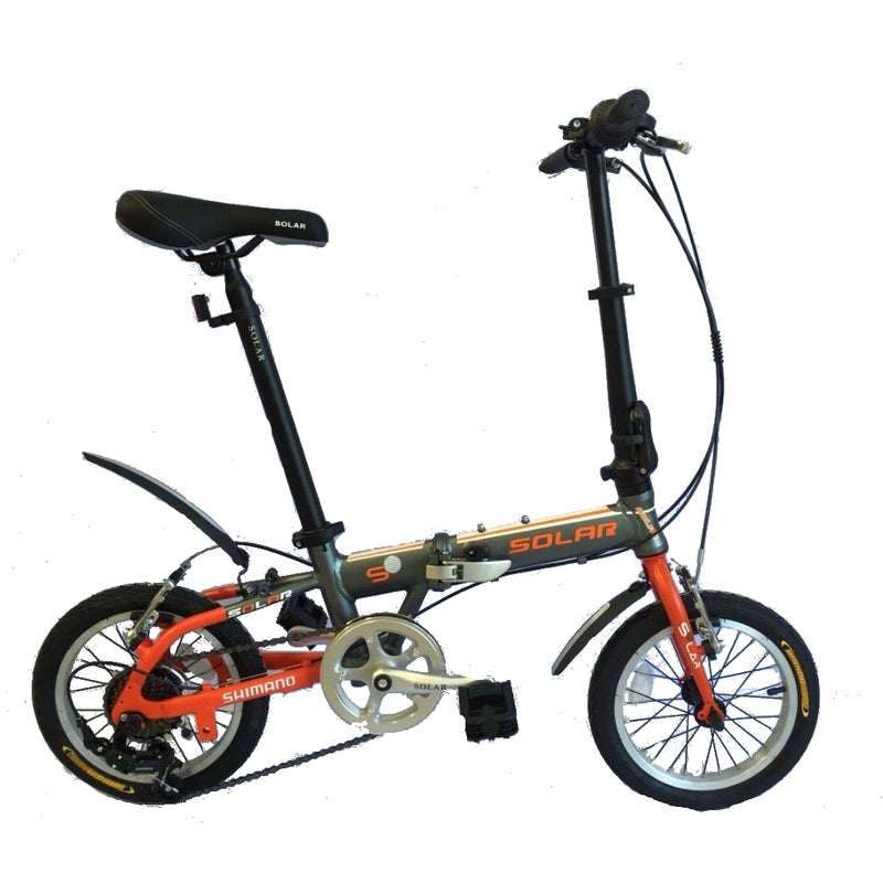 Solar 140S 14寸鋁合金可摺合兒童單車 (7速)/Solar 140S 14 inch Folding Bike (7 speeds)