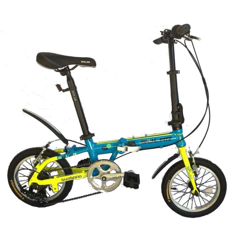 Solar 140S 14寸鋁合金可摺合兒童單車 (7速)/Solar 140S 14 inch Folding Bike (7 speeds)