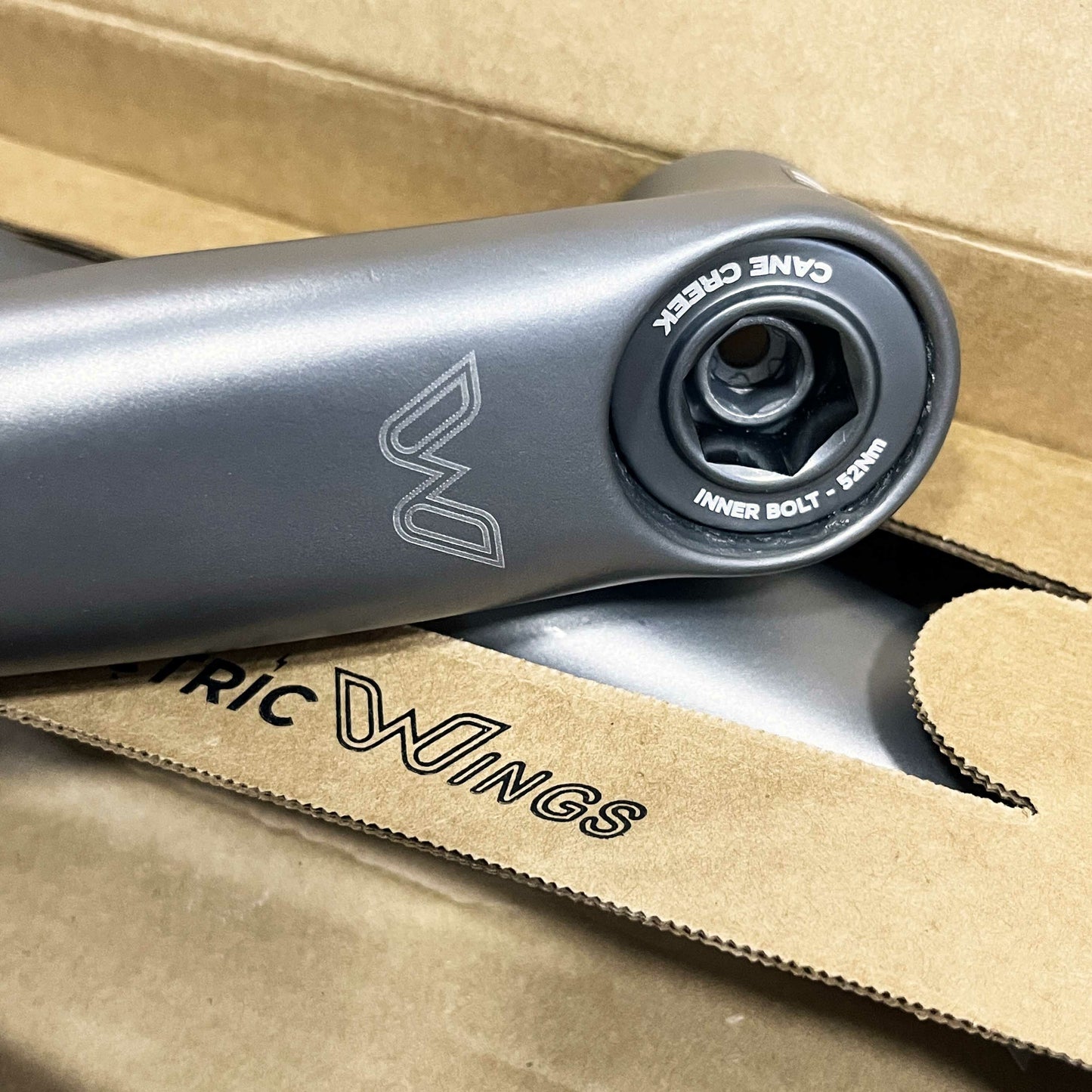 Cane Creek Electric Wings 3D-Printed E-Bike Titanium Cranks
