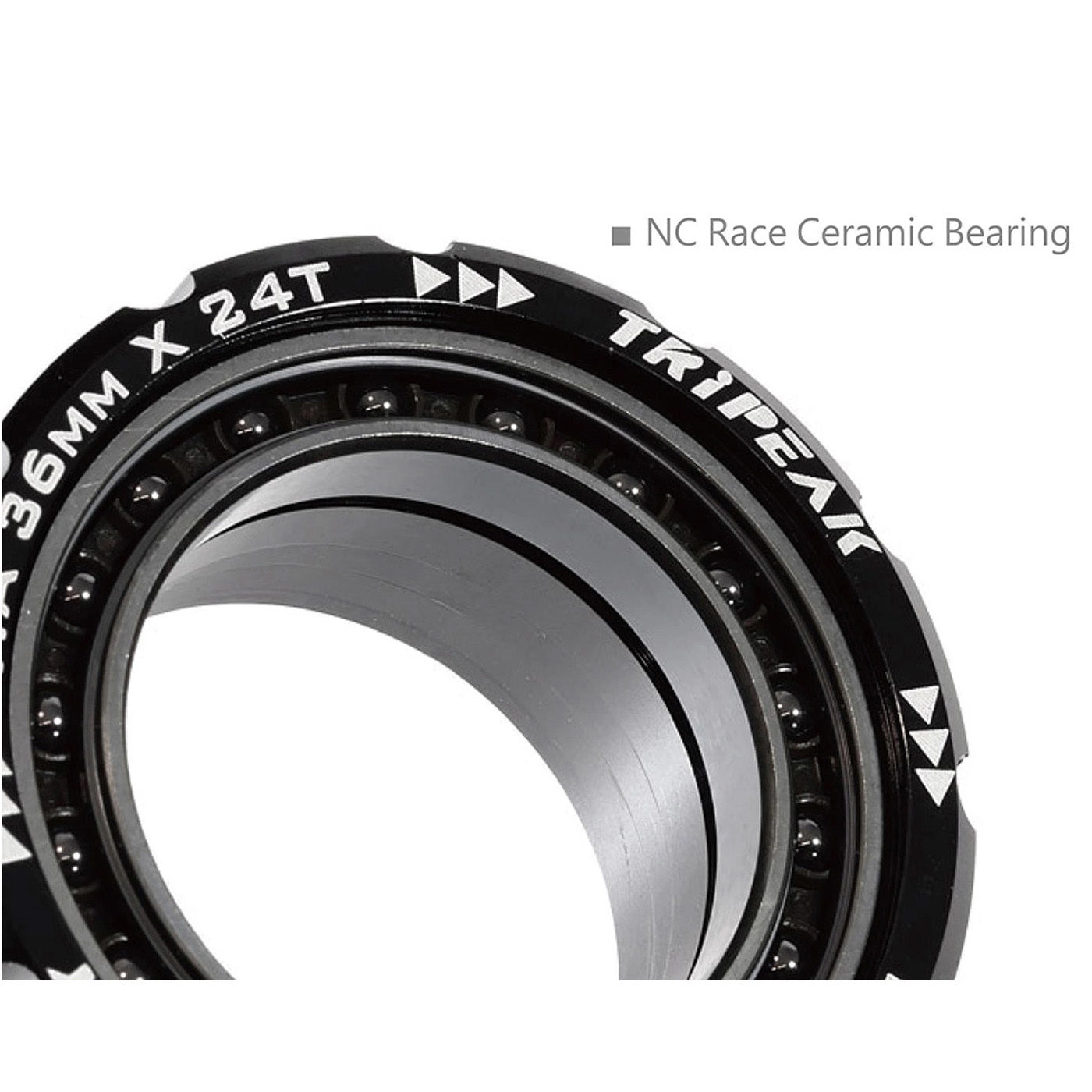 Tripeak JetStream Pro BSA 68mm 3in1 Ceramic Bottom Bracket (30mm,DUB,HG24)