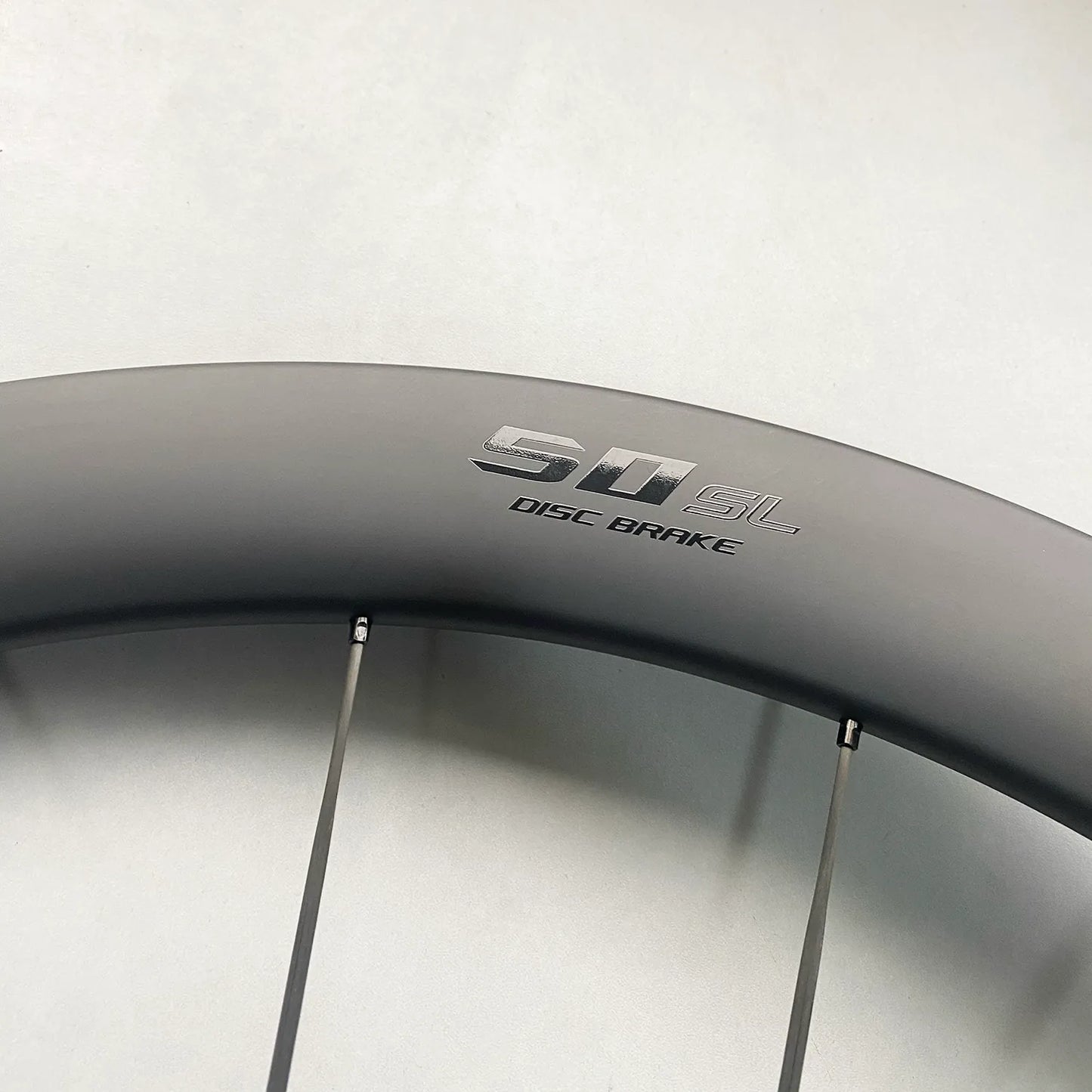 SuperTeam 50SL Ceramic Carbon Spoke Road Wheelset Tubeless Ready Disc