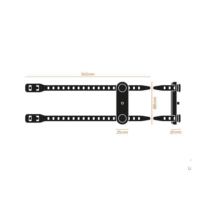 Fidlock Twist Uni Base (silicon Stripe Universal Base)