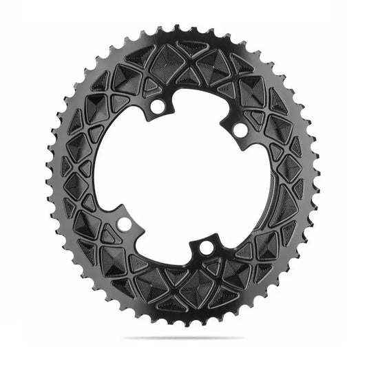 AbsoluteBlack Premium Oval BCD110x4 Road Chainring For DA9000 &amp; Ult 6800 &amp; 105-5800