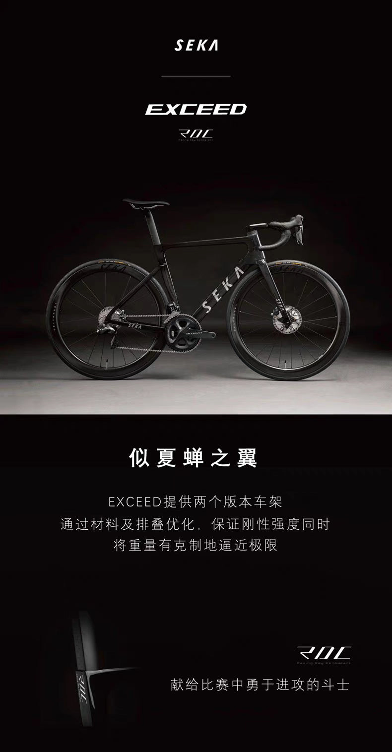 SEKA Exceed Standard Roadbike Frameset