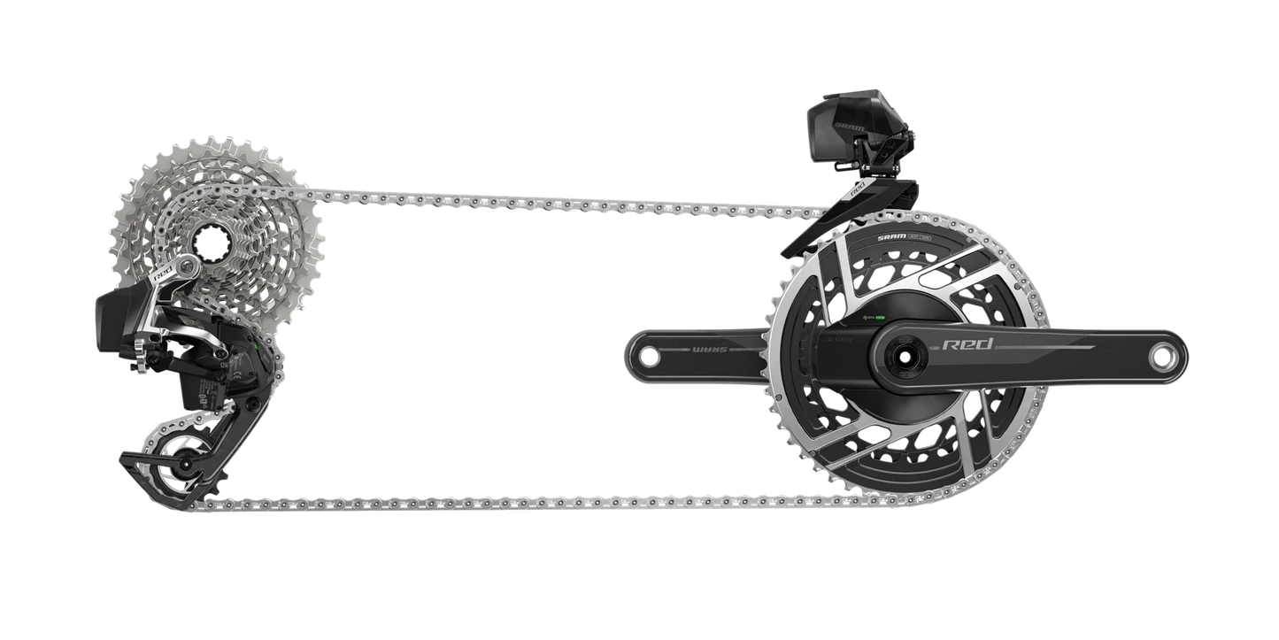 NEW SRAM Red eTap AXS E1 2X HRD Groupset （with out powermeter）
