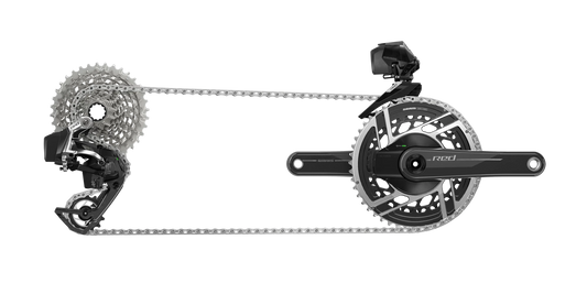 NEW SRAM Red eTap AXS E1 2X HRD Groupset （with out powermeter）